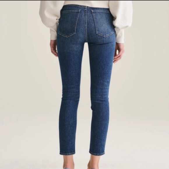 Agolde Nico High Rise Slim Fit Jeans - Picture 3 of 10